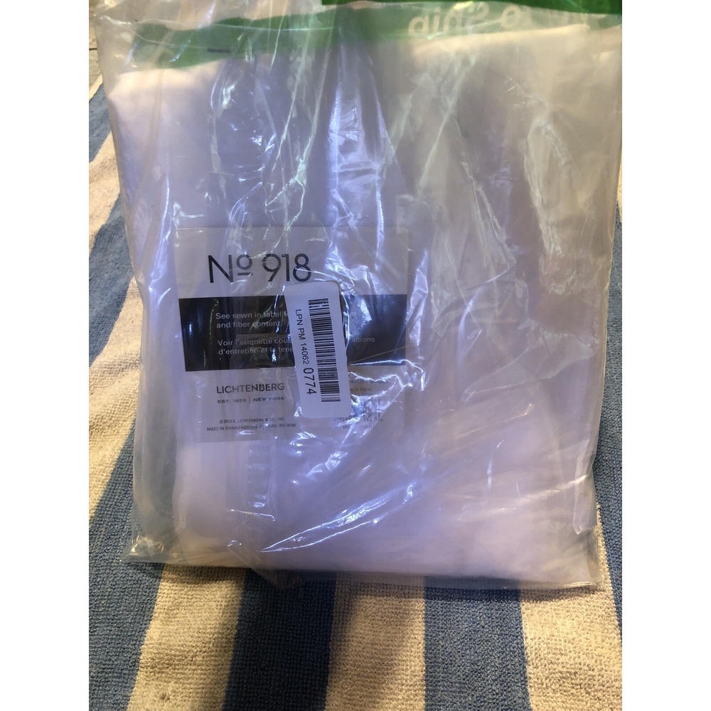 1- Panel No 918 Lichtenberg White Sheer Polyester Panel‎ Curtain 59 X 108